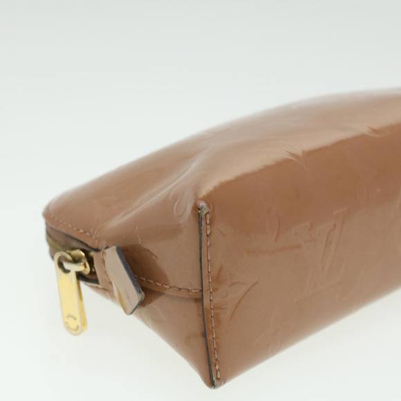 LOUIS VUITTON Monogram Vernis Pochette Cosmetic Pouch Pink M90008 LV Auth am3598 - Picture 14 of 16